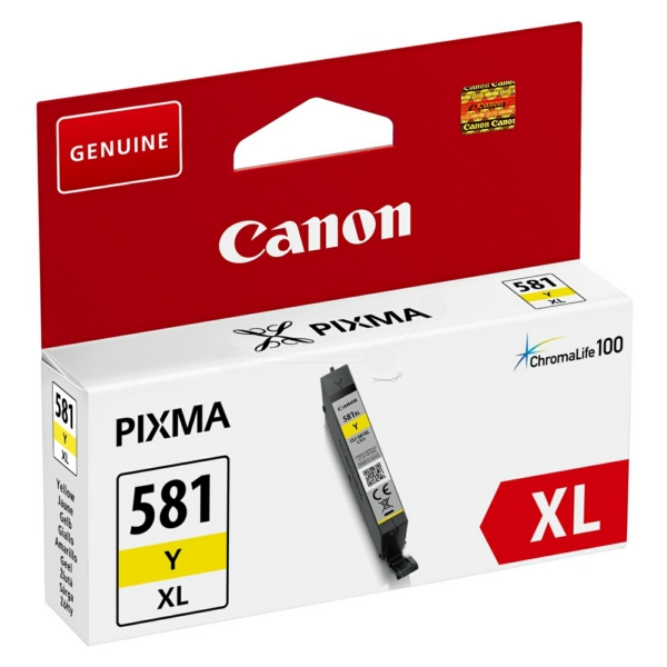 Original Canon 2051C001 / CLI581YXL Cartouche d'encre jaune
