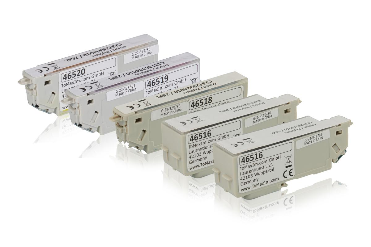 Multipack compatible avec Epson C13T26364010 / 26XL XXL contient 2xBK, 1xC, 1xM, 1xY