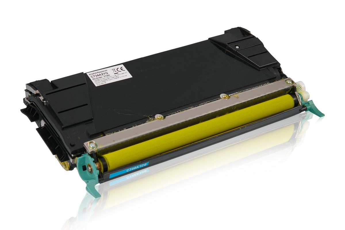 Alternative à Lexmark C734A2YG Cartouche toner, jaune