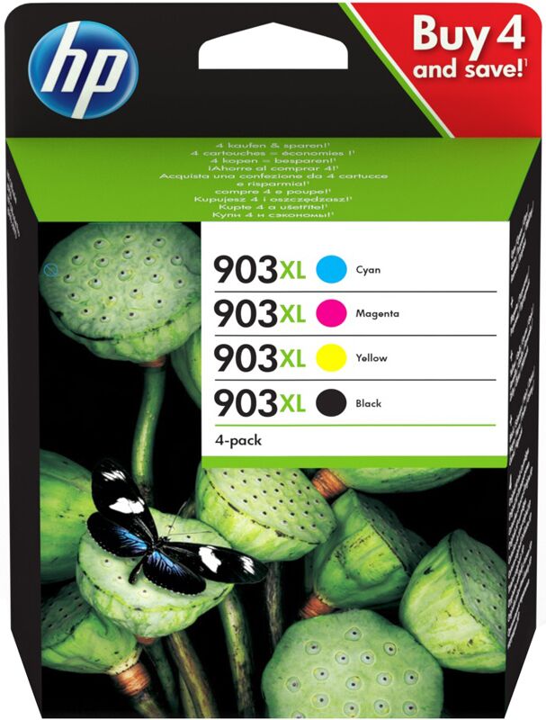 Multipack de cartouches d'encre HP 3HZ51AE / 903XL d'origine