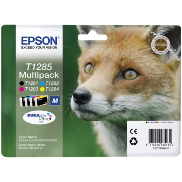 Original Epson C13T12854012 / T1285 Cartouche d'encre multi pack