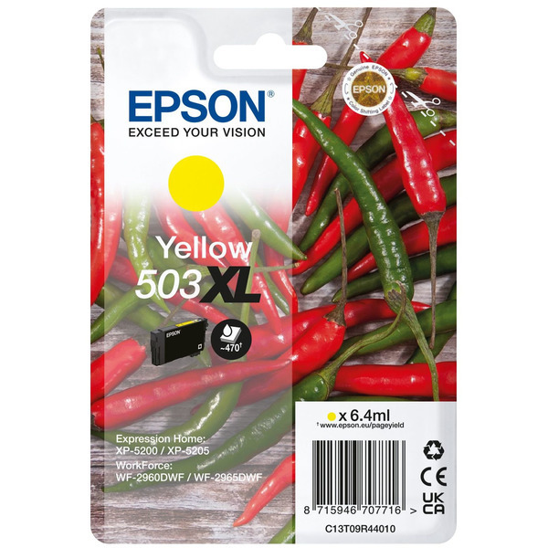 Original Epson C13T09R44020 / 503XL Cartouche d'encre jaune