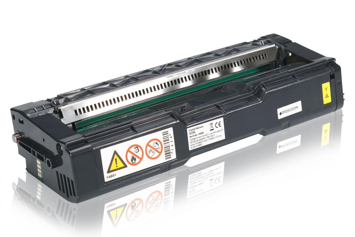 Alternative à Ricoh 407546 Cartouche toner, jaune