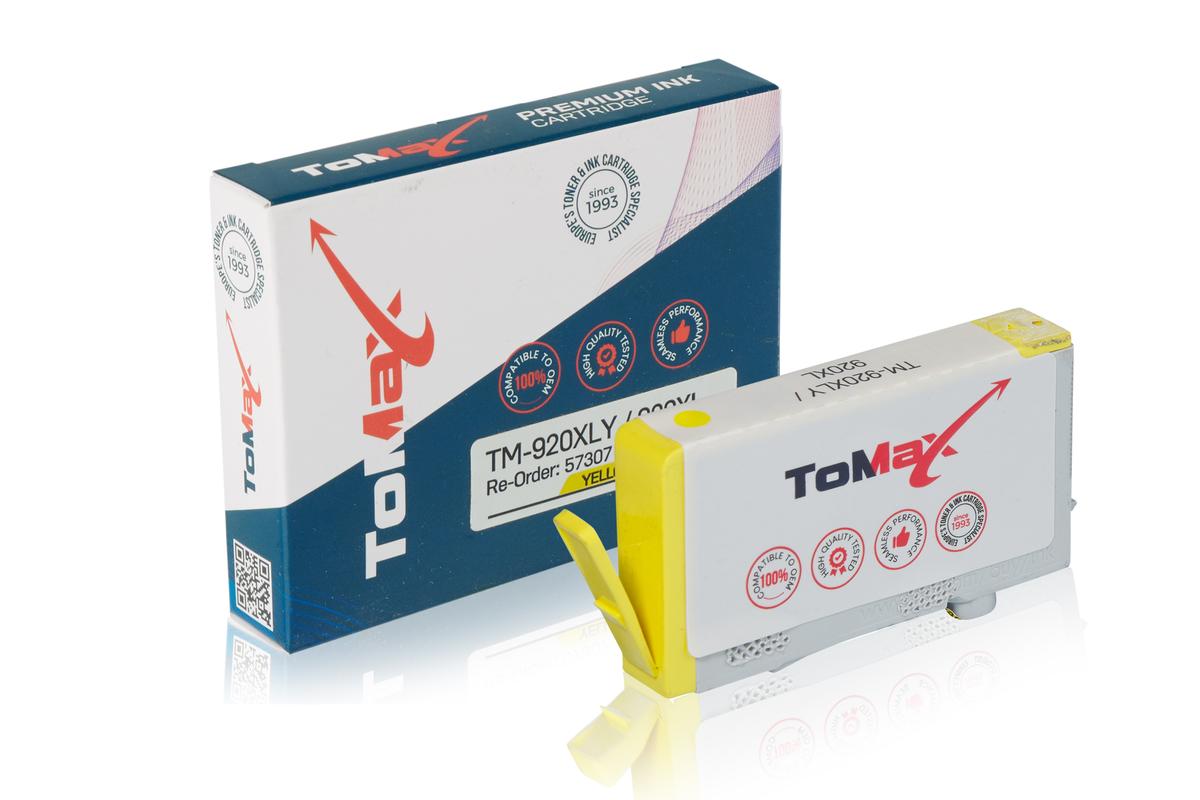 ToMax Premium alternative à HP CD974AE / 920XL Cartouche d'encre, jaune