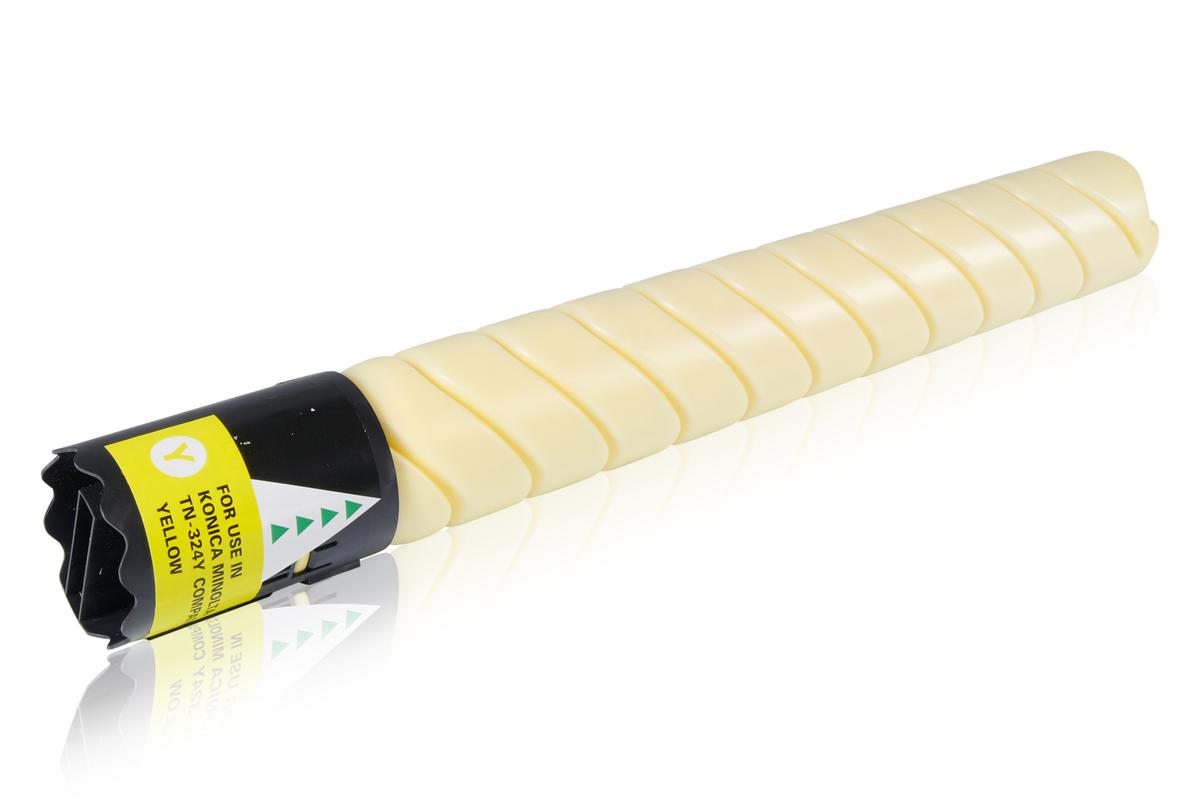 Alternative à Konica Minolta A8DA250 / TN-324Y Cartouche toner, jaune