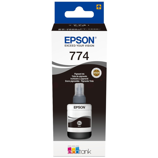 Original Epson C13T774140 / T7741 Bouteille d'encre noire