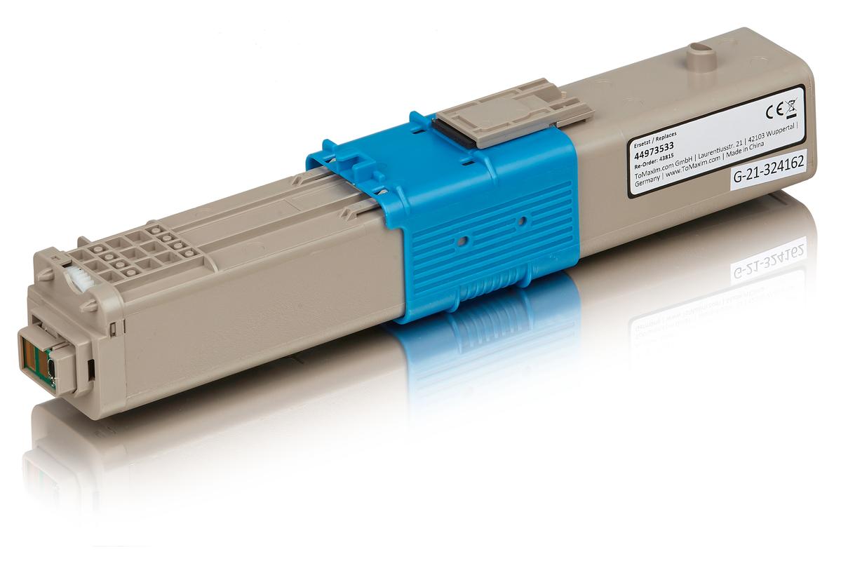 Alternative à OKI 44973533 Cartouche toner, jaune