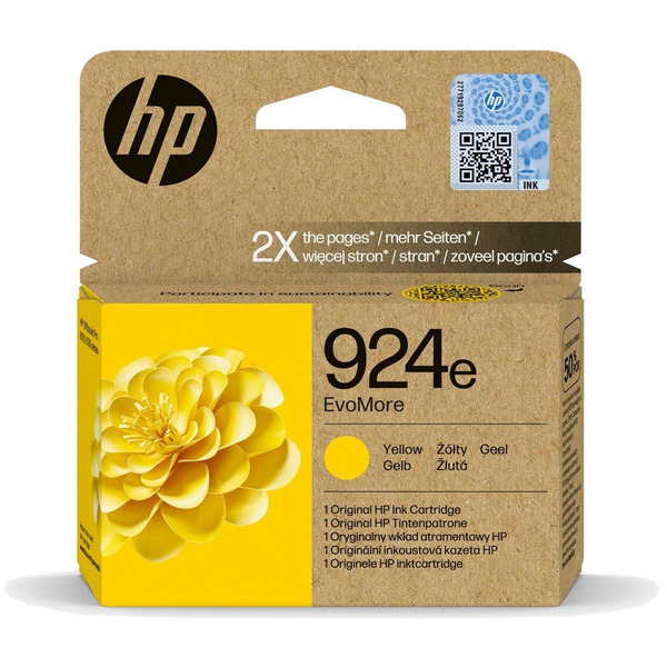 Original HP 4K0U9NE / 924E Cartouche d'encre jaune