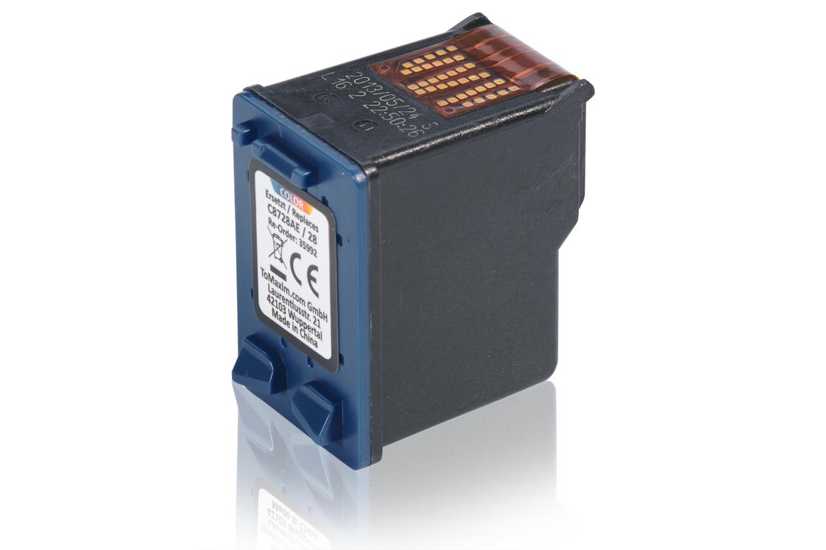 Alternative à HP C8728AE / 28 Cartouche à tête d'impression, couleur