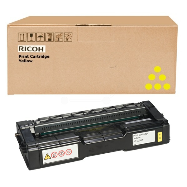 Original Ricoh 407534 Toner jaune