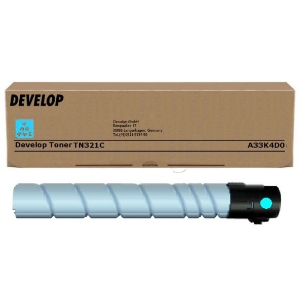 Original Develop A33K4D0 / TN321C Toner Cyan