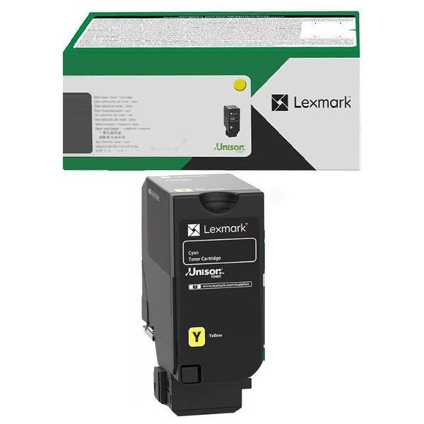 Original Lexmark 71C20Y0 Toner jaune