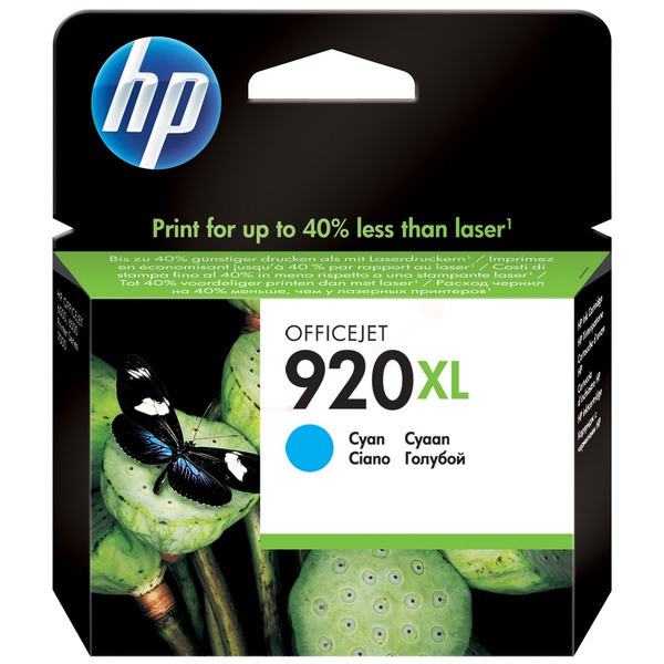 Original HP CD972AE / 920XL Cartouche d'encre cyan