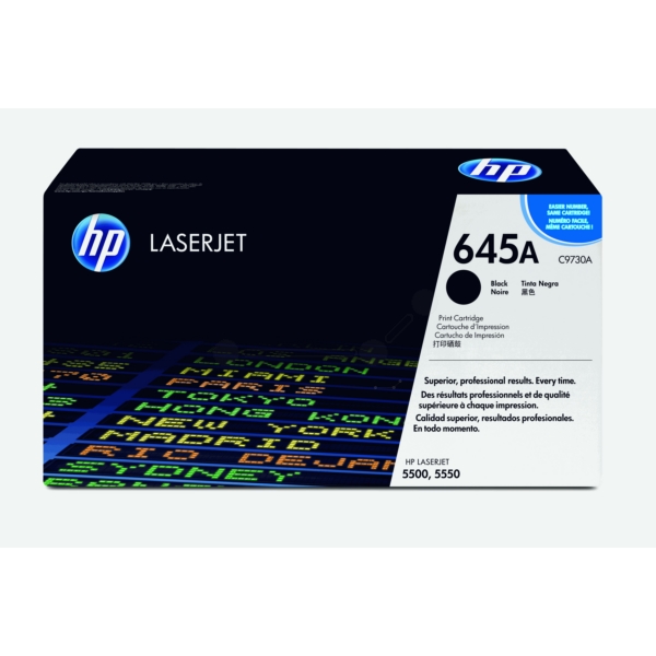 Original HP C9730A / 645A Toner noir