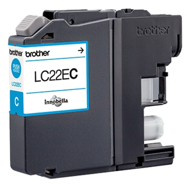 Original Brother LC22EC Cartouche d'encre cyan