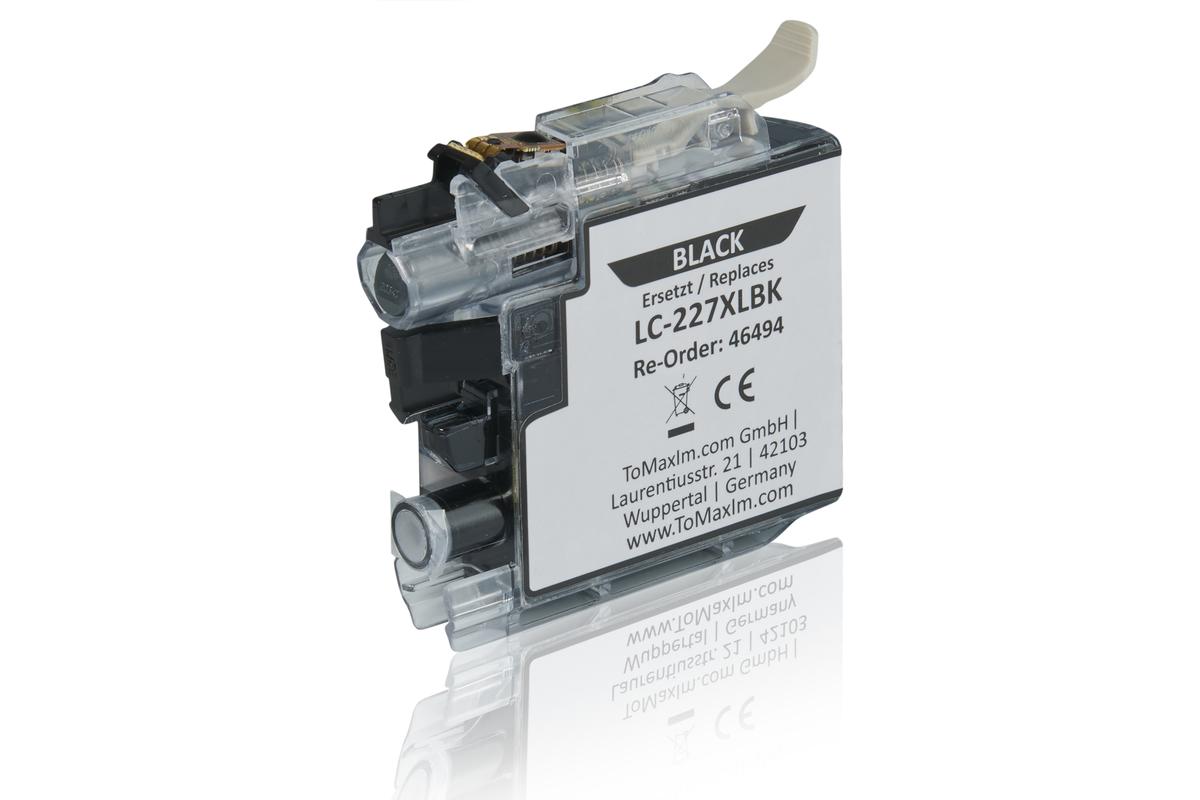 Alternative à Brother LC-227XLBK Cartouche d'encre, noir