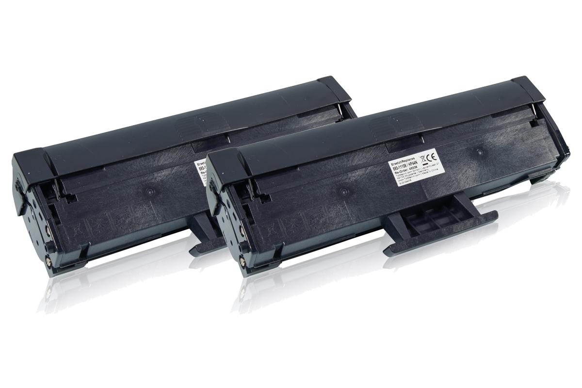 Set économique compatible avec Dell 593-11108 / HF44N contient 2x Cartouche toner