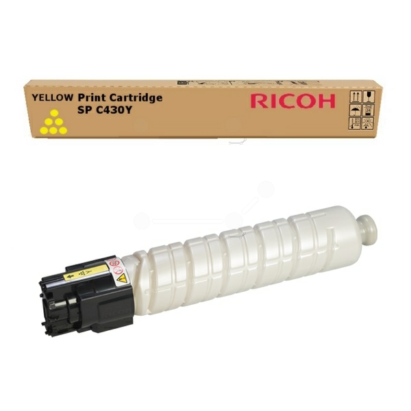 Original Ricoh 821075 / SPC430E Toner jaune