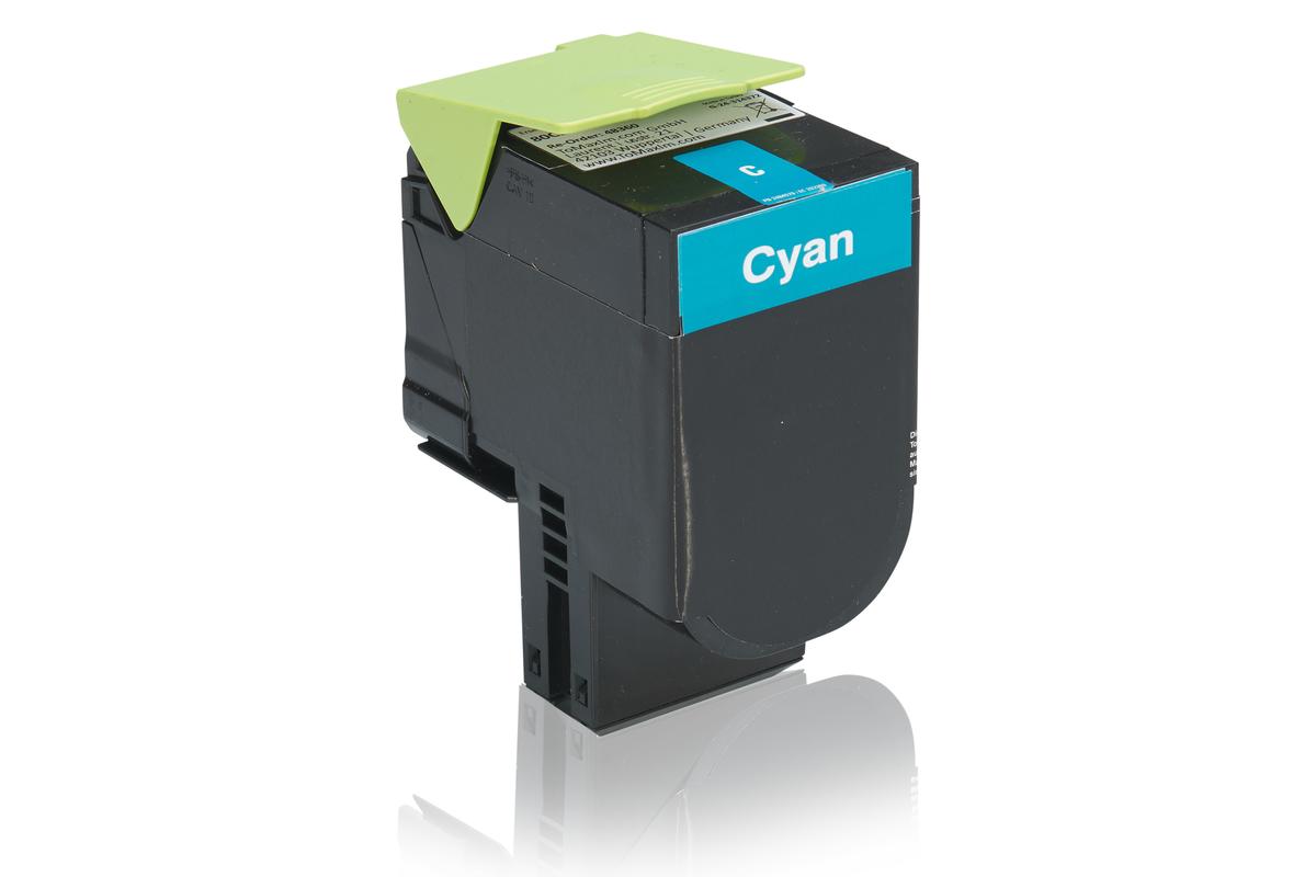 Alternative à Lexmark 80C2SC0 / 802SC Cartouche toner, cyan