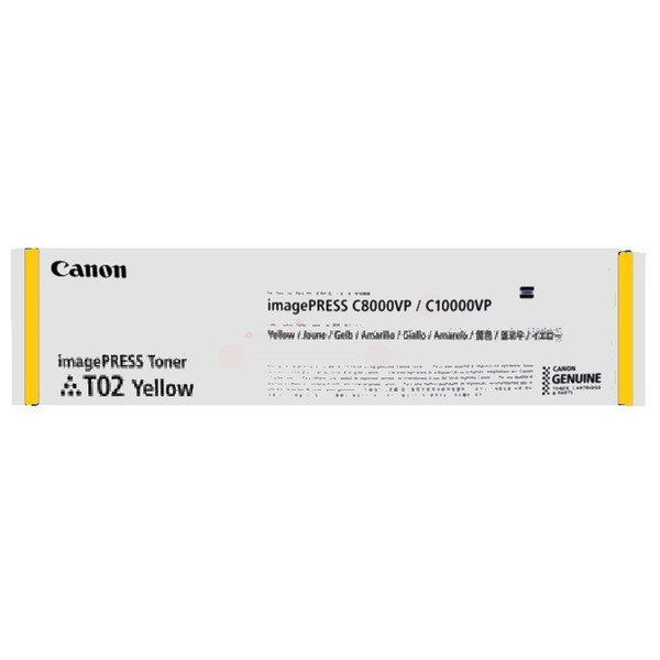 Original Canon 8532B001 / T02 Toner jaune