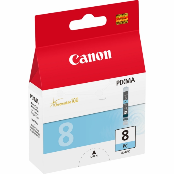 Original Canon 0624B001 / CLI8PC Cartouche d'encre cyan claire