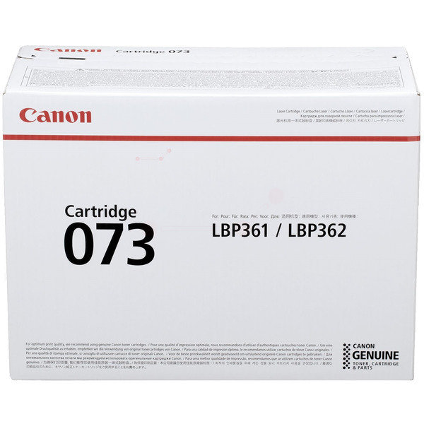 Original Canon 5724C001 / 073 Toner noir