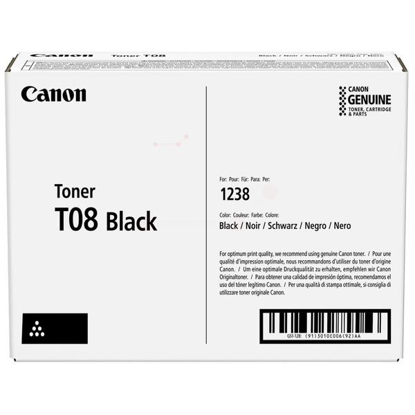 Original Canon 3010C006 / T08 Toner noir