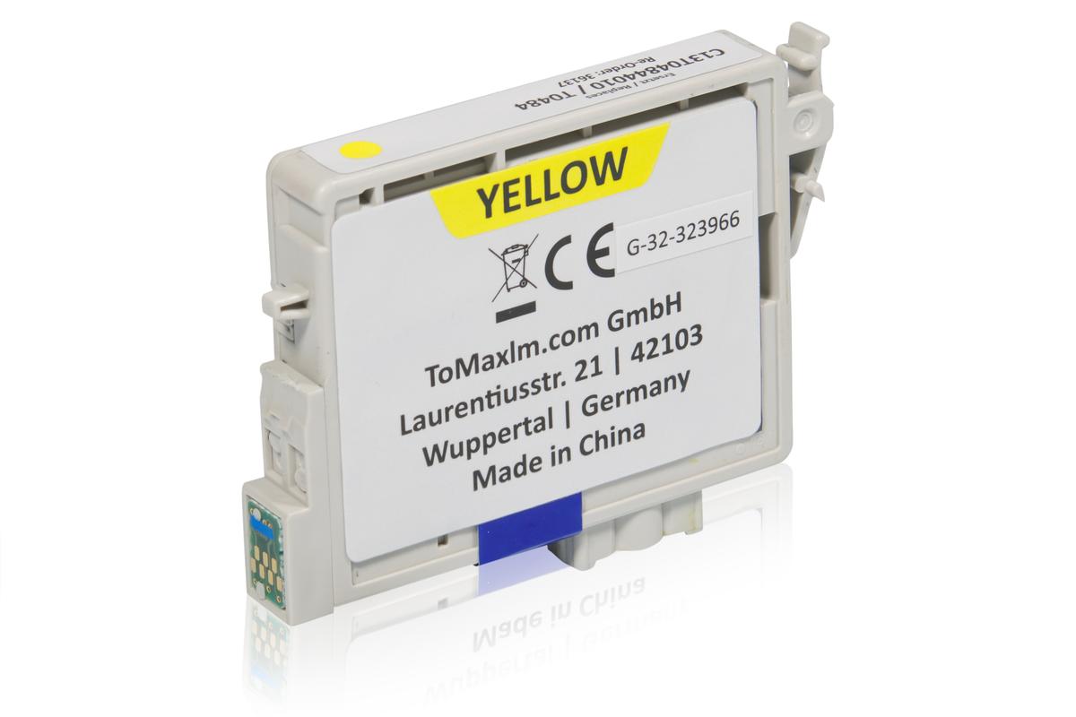 Alternative à Epson C13T04844010 / T0484 Cartouche d'encre, jaune