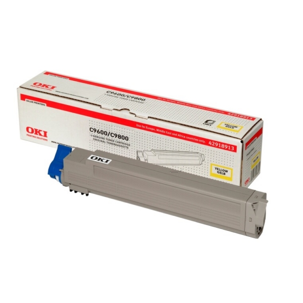 Original OKI 42918913 Toner jaune