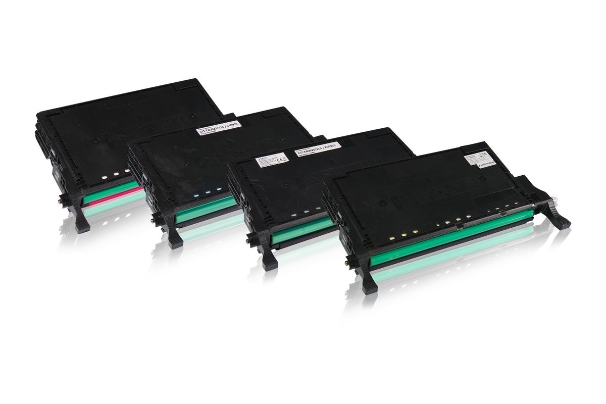 Multipack compatible avec Samsung / HP CLT-K6092S/ELS contient 1xBK, 1xC, 1xM, 1xY