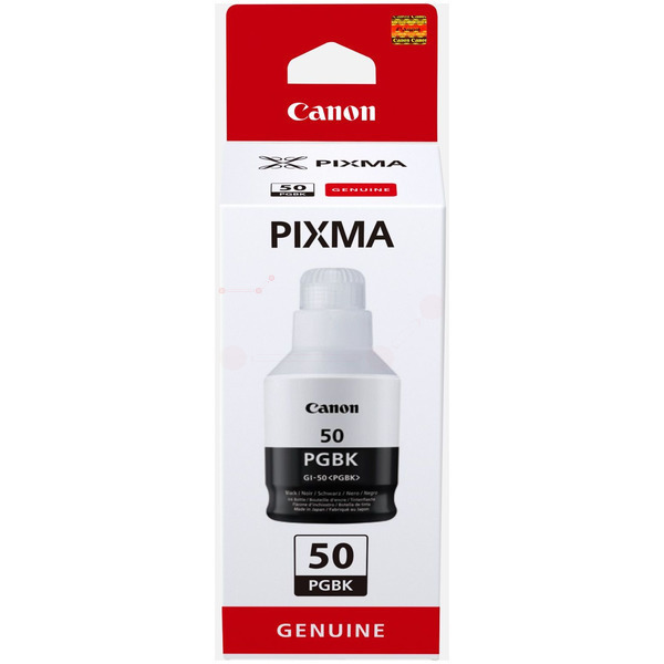 Original Canon 3386C001 / GI50PGBK Bouteille d'encre noire