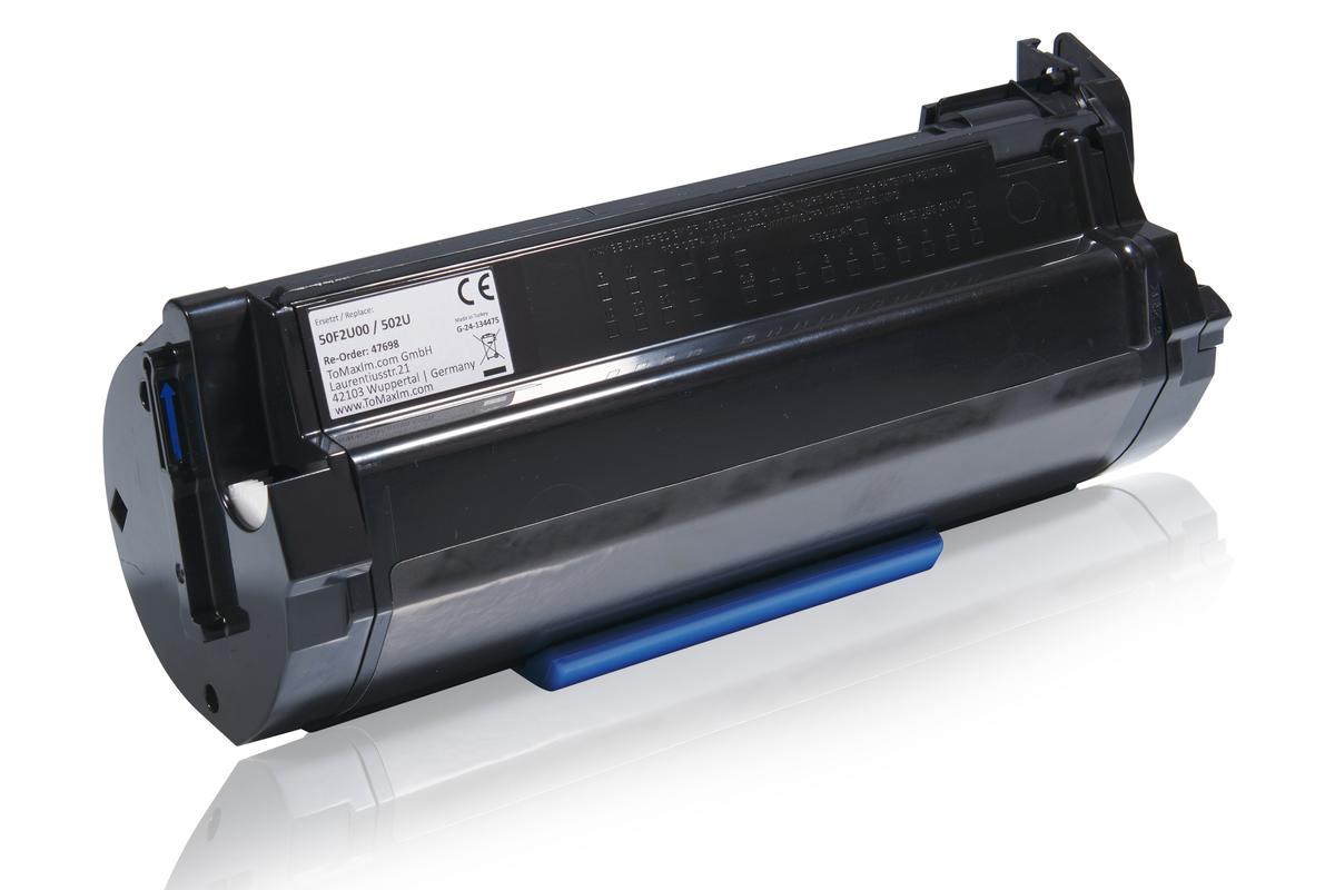 Alternative à Lexmark 50F2U00 / 502U Cartouche toner, noir