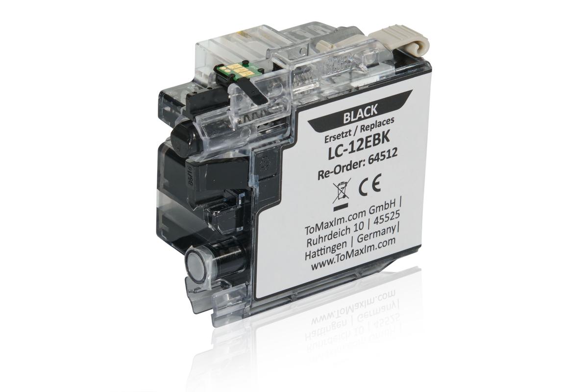 Cartouche compatible Brother LC-12E BK - noir - 2400 pages offrez-vous la qualité au meilleur prix ! | cartoucheclub.com