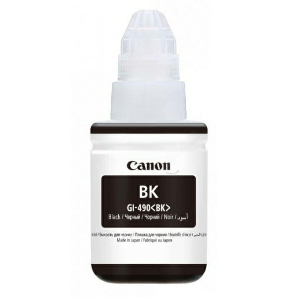 Original Canon 0663C001 / GI490BK Bouteille d'encre noire