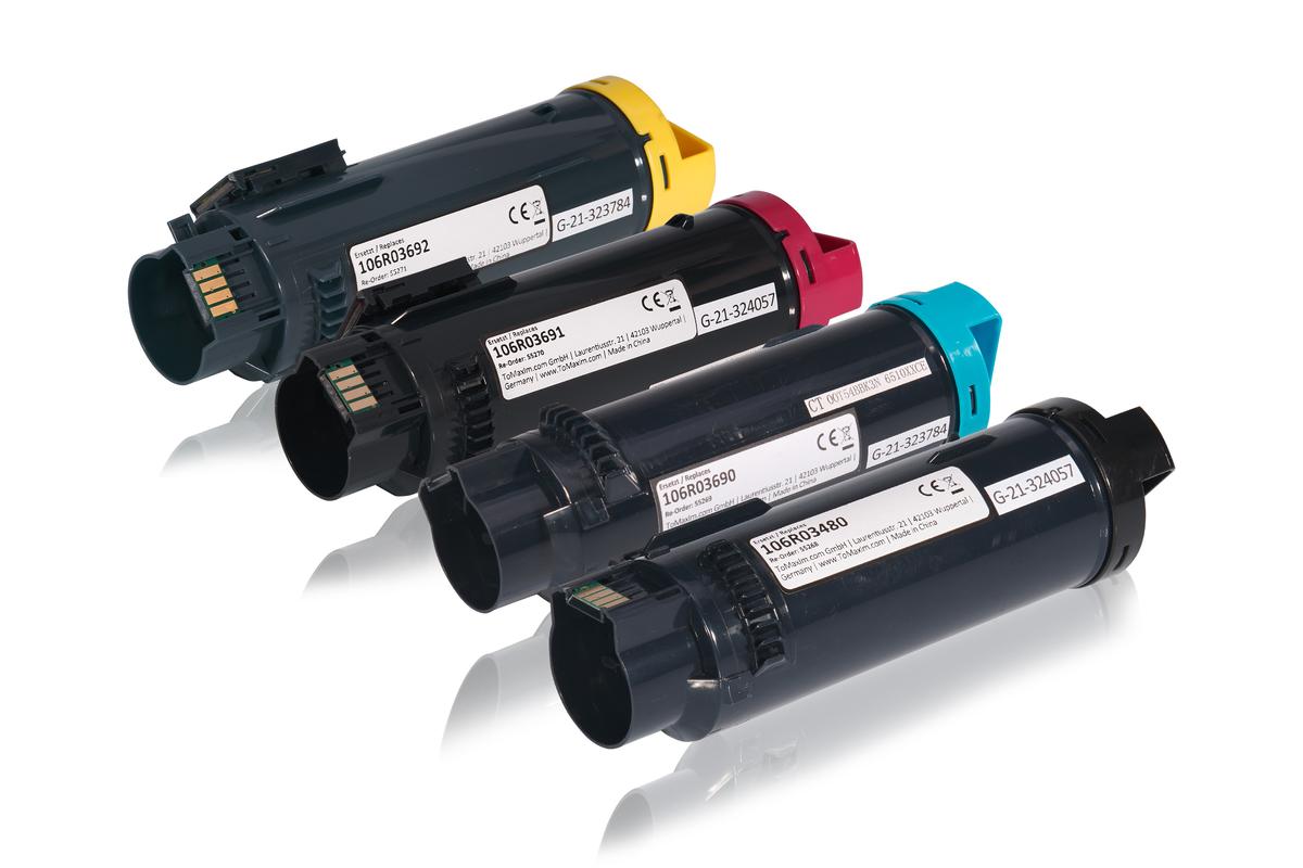 Multipack compatible avec Xerox 106R03480 contient 4x Cartouche toner