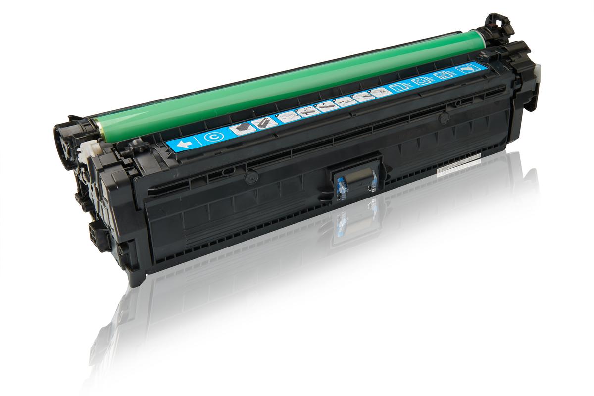 Alternative à HP CE341A / 651A Cartouche toner, cyan
