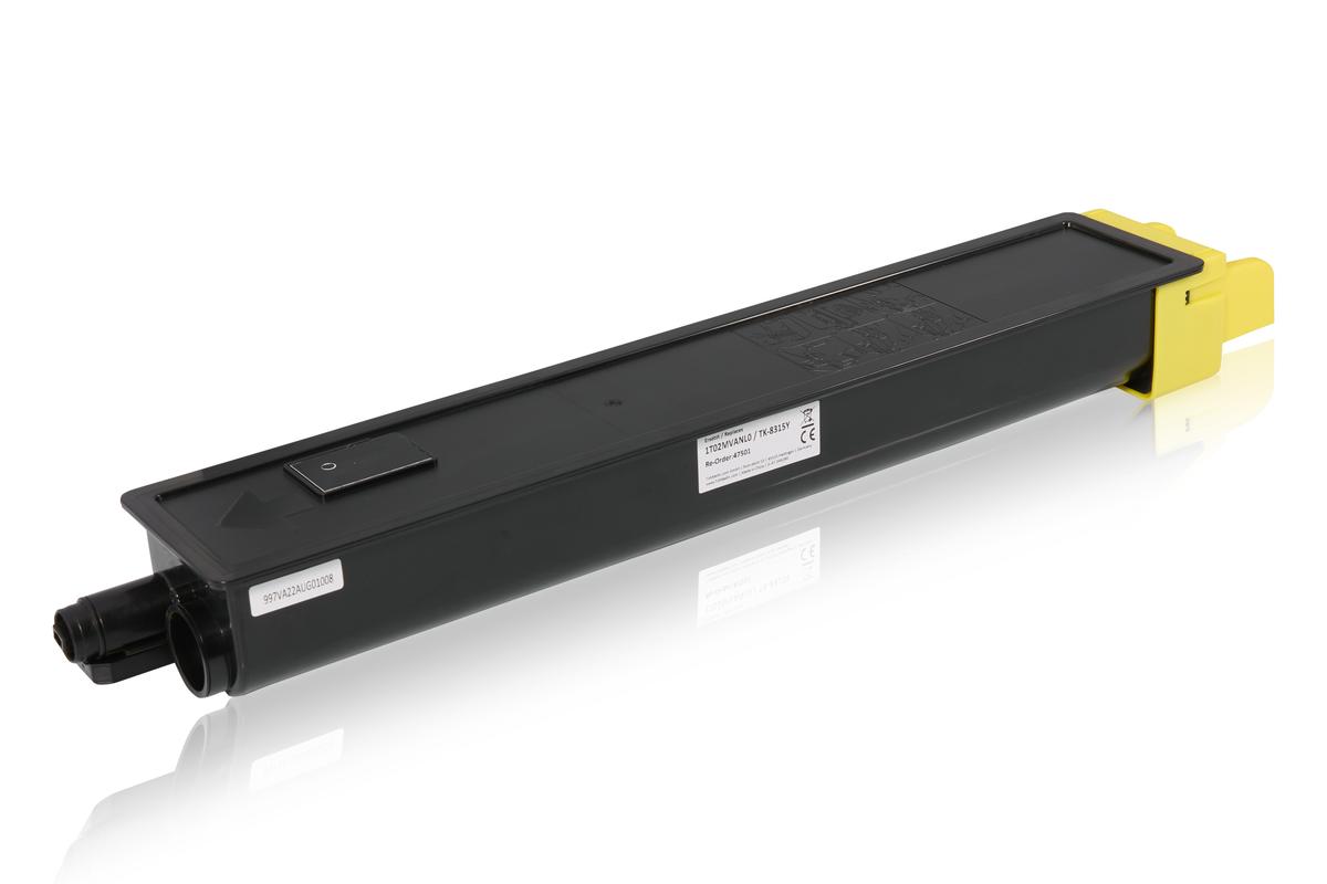 Alternative à Kyocera 1T02MVANL0 / TK-8315Y Cartouche toner, jaune