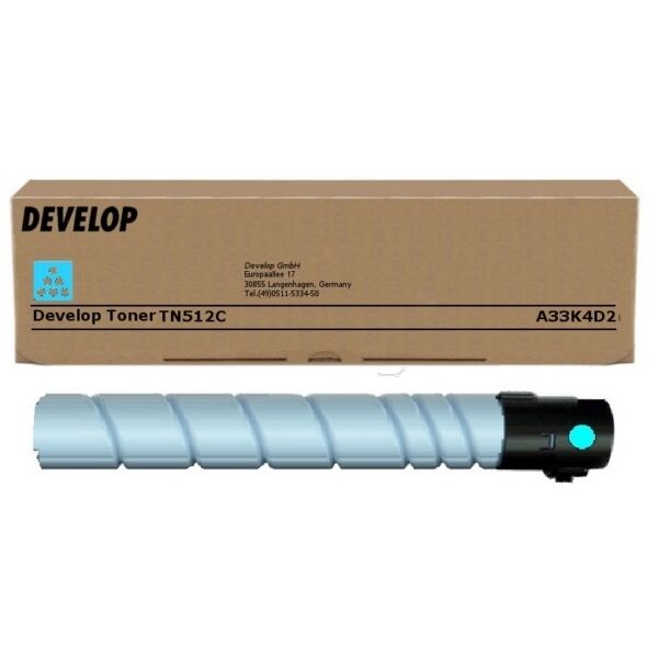 Original Develop A33K4D2 / TN512C Toner Cyan