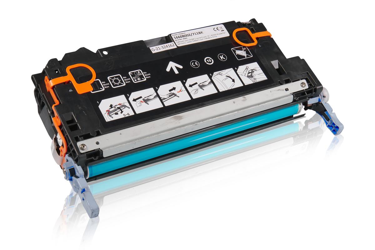 Alternative à Canon 1660B002 / 711BK Cartouche toner, noir