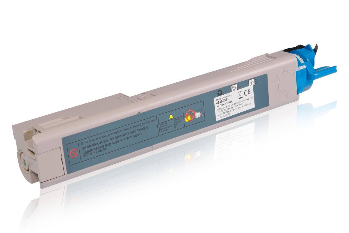 Alternative à OKI 43459331 / C3300 Cartouche toner, cyan