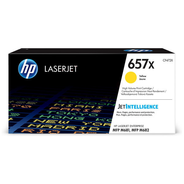 Original HP CF472X / 657X Toner jaune