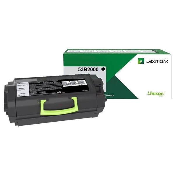 Original Lexmark 53B2000 Toner noir