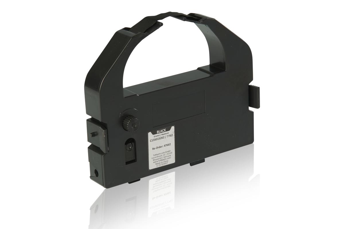 Alternative à Epson C13S015262 / 7762 Ruban nylon, noir