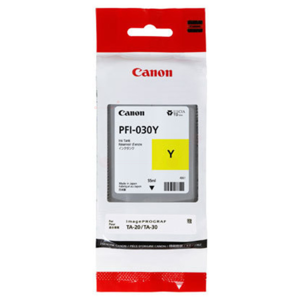 Original Canon 3492C001 / PFI030Y Cartouche d'encre jaune