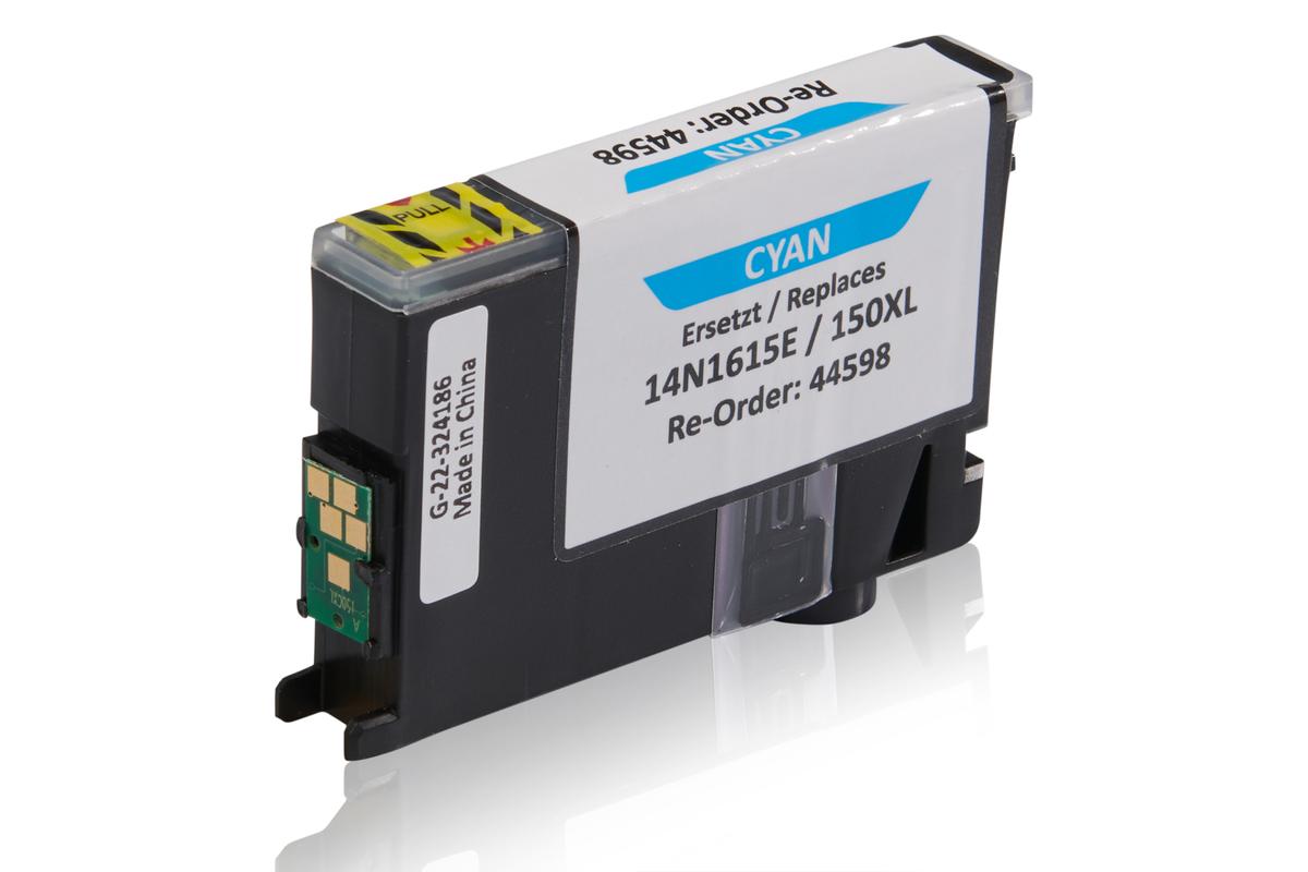 Alternative à Lexmark 14N1615E / 150XL Cartouche d'encre, cyan
