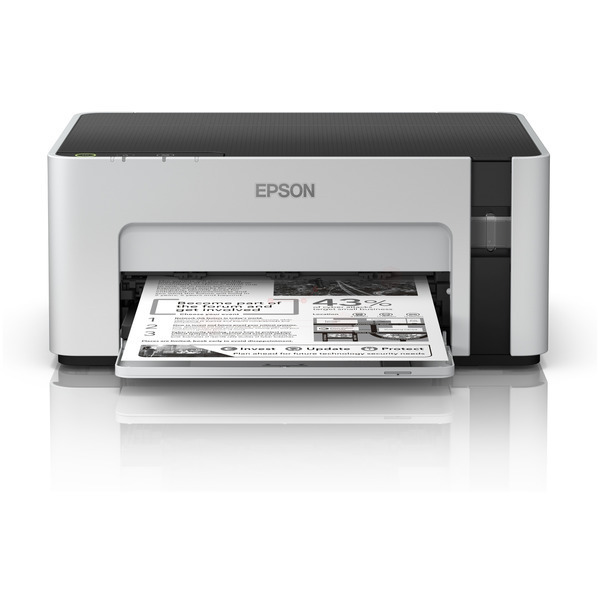 Epson EcoTank M 1100 cartouches et toners au meilleur prix ✔️. Compatibles ou originaux ? Vous avez le choix ✔️. Comparez, commandez, économisez !