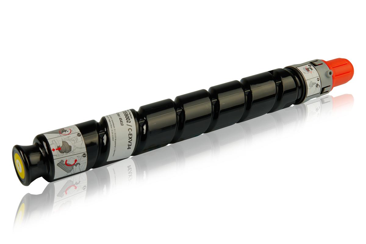 Alternative à Canon 3785B002 / C-EXV34 Cartouche toner, jaune