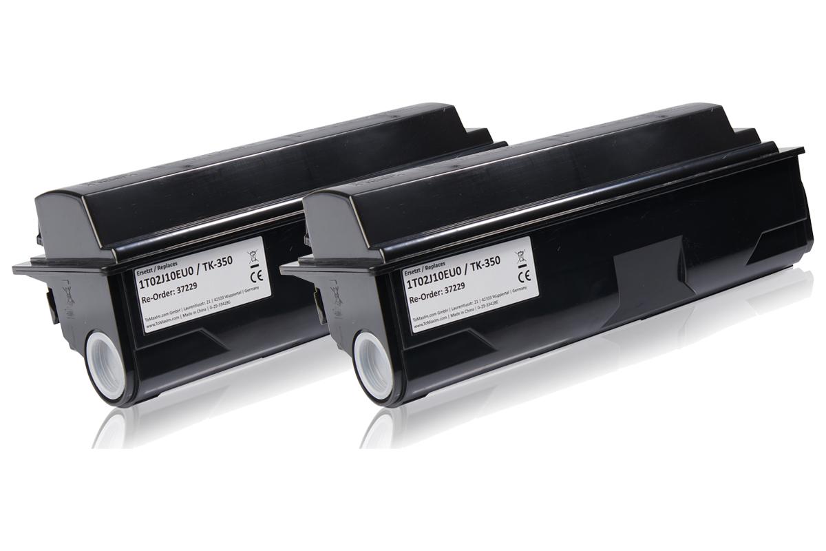 Set économique compatible avec Kyocera 1T02J10EU0 / TK-350 contient 2x Cartouche toner