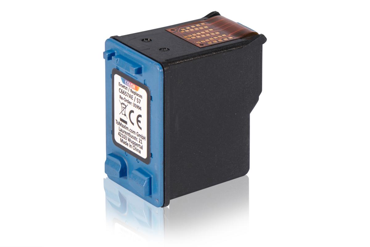 Alternative à HP C6657AE / 57 Cartouche à tête d'impression, couleur