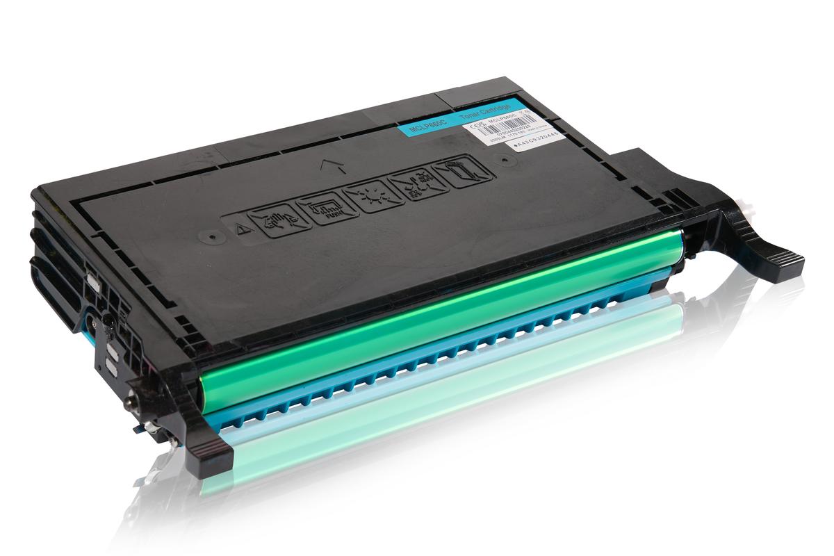 Alternative à Samsung / HP CLP-C660B/ELS / C660 Cartouche toner, cyan
